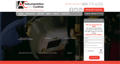 Desktop Screenshot of instandcontrols.com